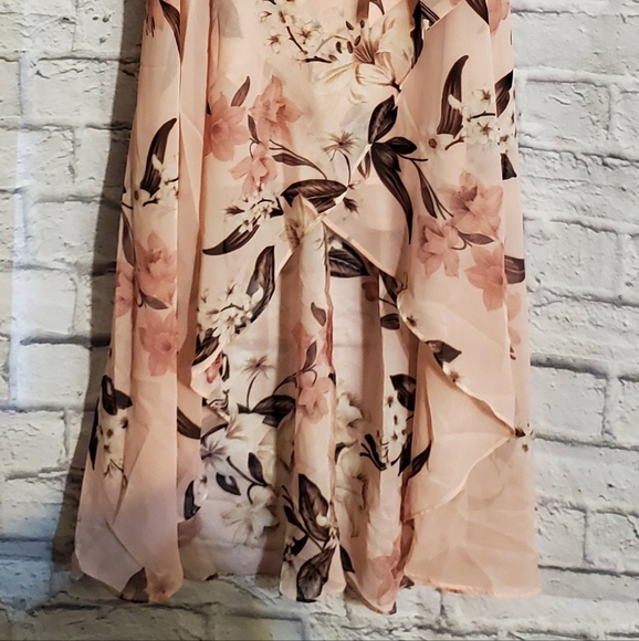 💝Eliza J Hi-Lo Blush Maxi Dress - Picture 12 of 14